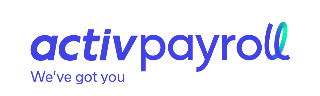 Activpayroll Logo With Tag Line Activ Blue