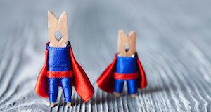 Clothespins Superheroes